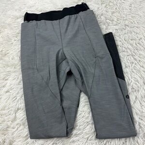 Lululemon Esker Tight *lululemon lab Heathered Medium Grey / Heathered Black